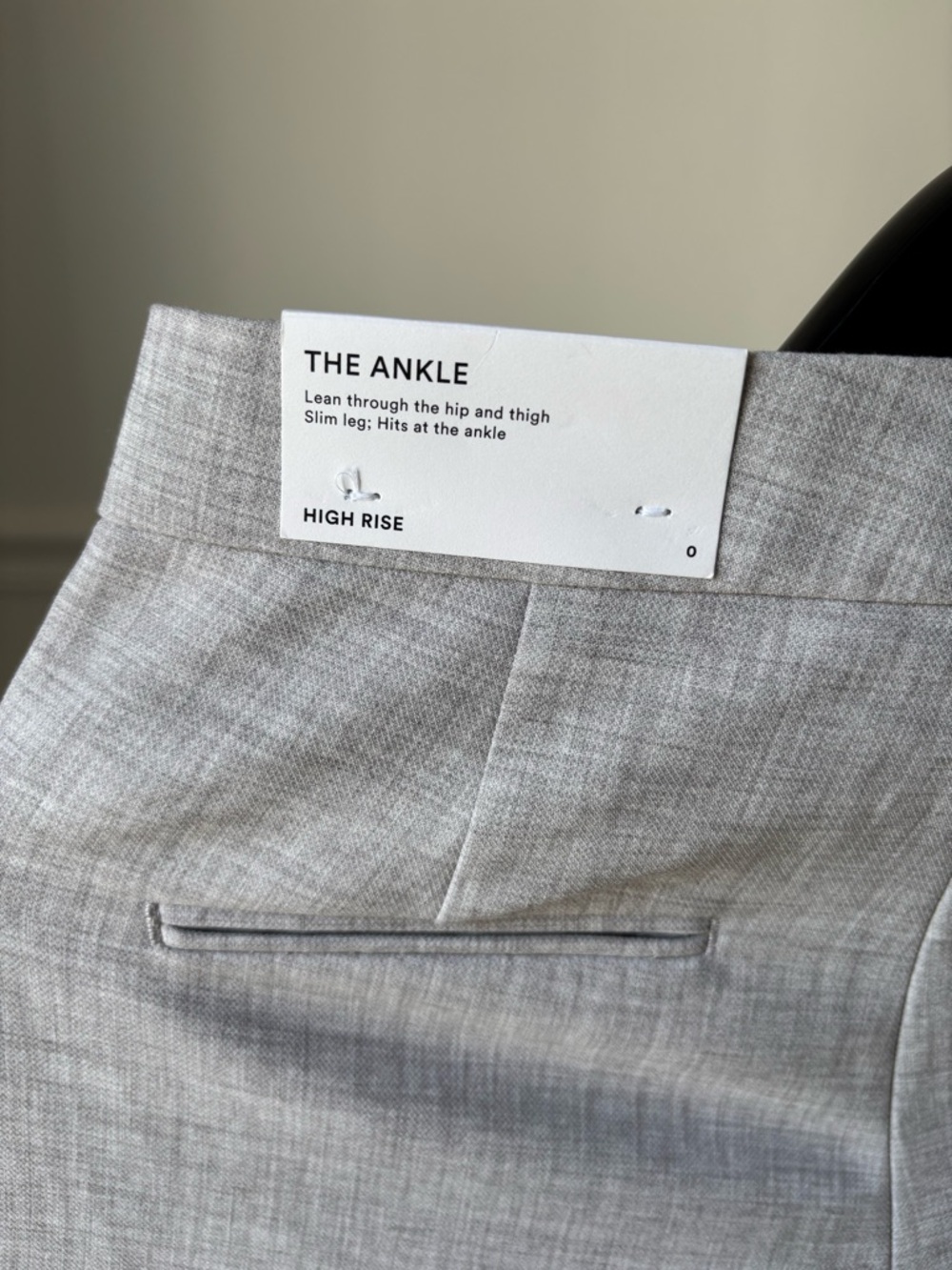 ANN TAYLOR Woman’s Light Gray Dress Pants – Tailored Slim Fit - Picture 2 of 8